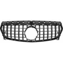 MERCEDES CLA-Class C117 13-19 Svart Panamericana Sportgrill AMG/GT-Look (utan radar) DIEDERICHS